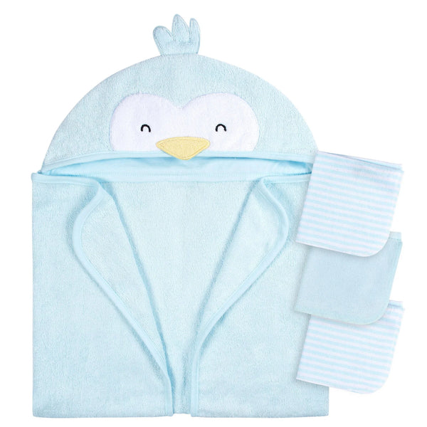 Blue Penguin - 4 pcs Bath Set