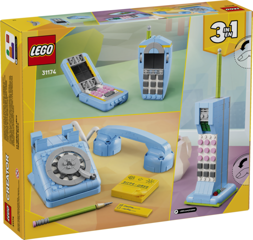 Lego: Creator - Retro Telephone - Ages 8+