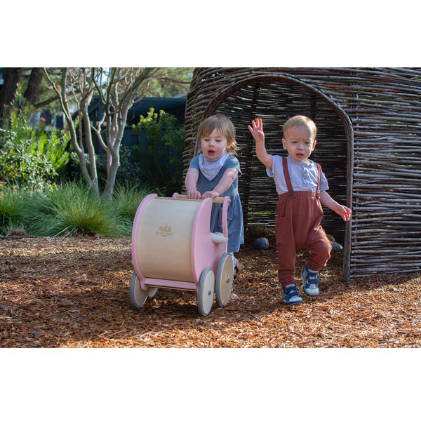 Kinderfeets: Pram Walker Rose - 12mths+