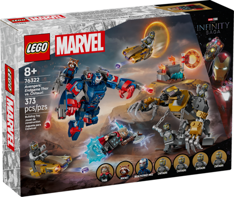 Lego: Marvel Avengers Endgame Thor vs Chitauri Ages 8+