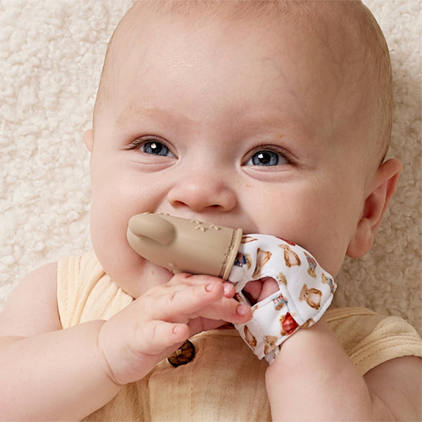 Itzy Ritzy - Itzy Mitt® Teething Mittens Vintage Bear