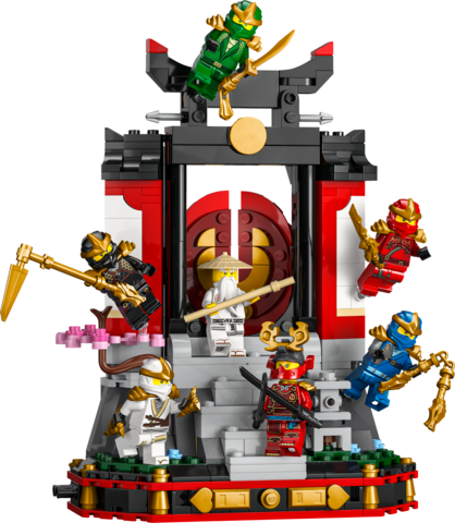Lego: Ninjago Ninja Character Display 15th Anniversary - Ages 14+