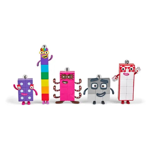 Numberblocks Friends: Six to Ten Figure Set - Ages 3+