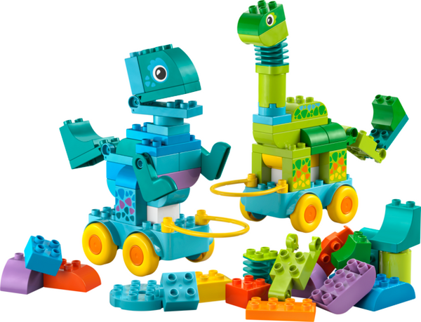 Duplo: 3 in 1 Dinosaurs on Wheels Ages 3+