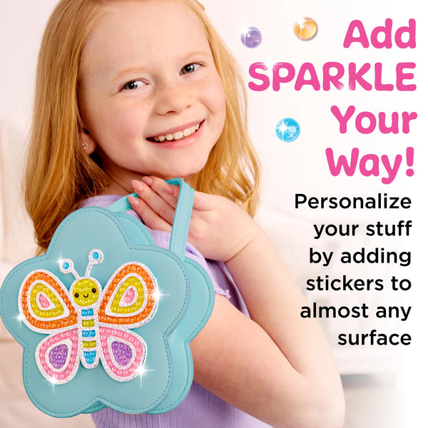 Creativity for Kids: Bubble Gems Super Sticker Butterfly - Ages 6+