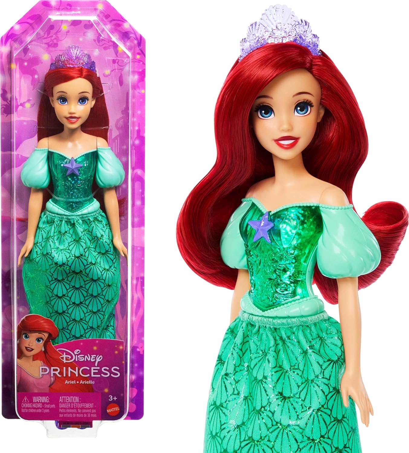 strapless open back dress Disney Princess Doll: Multiple Styles Available