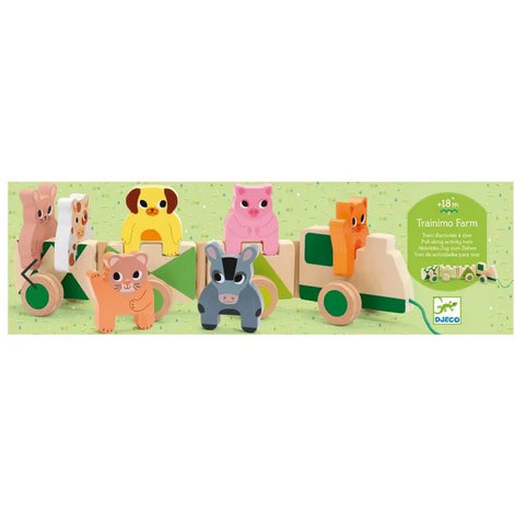 Djeco: Trainimo Farm - Ages 18mths+