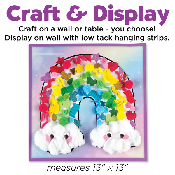 Creativity For Kids: Sticky Wall Art - Rainbow - Ages 3+