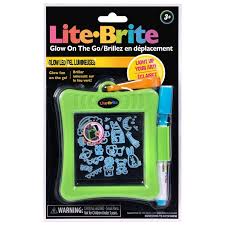 Lite Brite: Glow On The Go Keychain - Ages 3+