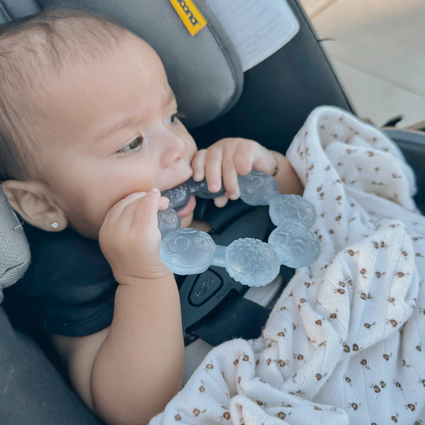 Noüka: Cooling Ring Teether Moss - Ages 3mths+