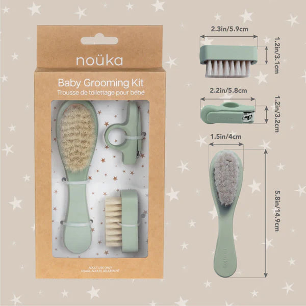 Nouka: Baby Grooming Kit Shifting Sands - Ages 0+