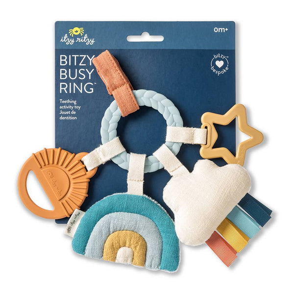 Itzy Ritzy - Bitzy Busy Ring™ Teething Activity Toy Rainbow