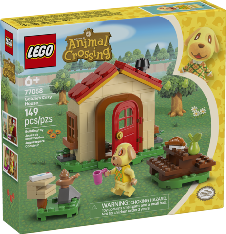 Lego: Animal Crossing Goldie's Cozy House  Ages 6+