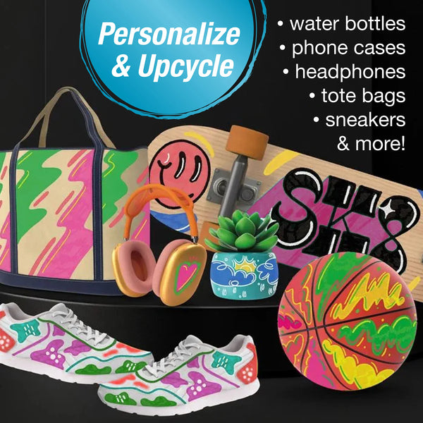 FC: Black Edition 20 Felt Tip Soft Brush Markers - Ages 13+