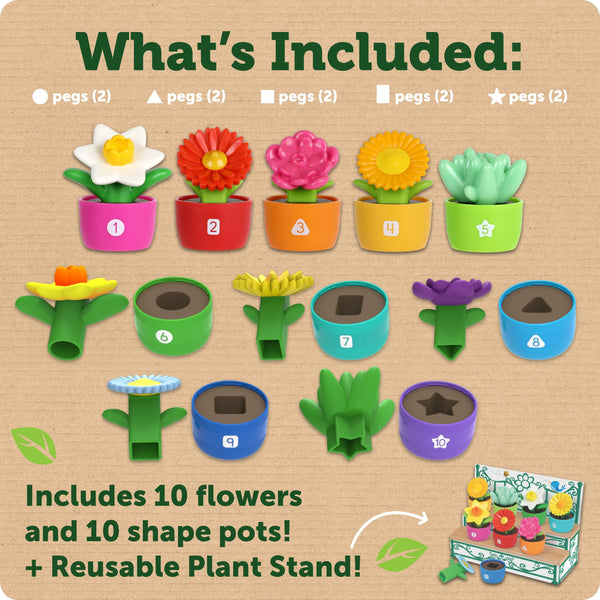 LR: Shape & Colour Garden Playset - Ages 18mths+