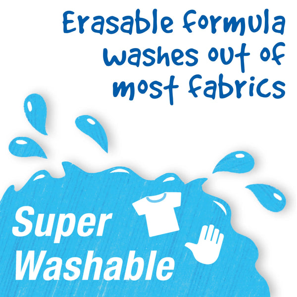 FC: Little Creatives 6 Easy Grip Finger Crayons - Ages 3+