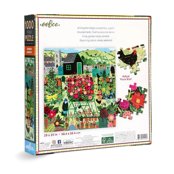 1000 Piece Puzzle: Garden Harvest - Ages 12+