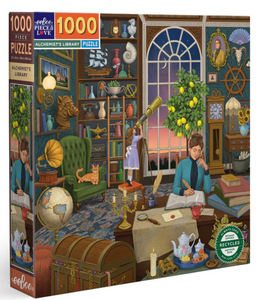 1000pc Puzzle: Alchemist's Library - Ages 12+