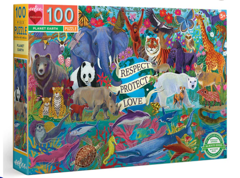 100pc Puzzle: Planet Earth - Ages 5+