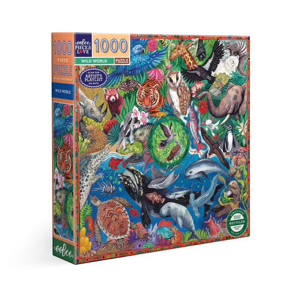 1000 Piece Puzzle: Wild World - Ages 12+