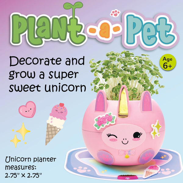 Creativity for Kids: Plant a Pet Unicorn - Ages 6+