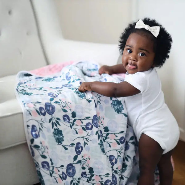Aden + Anais: Muslin Blanket - Flowers Bloom-English Garden - Age 0+