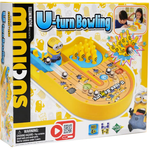 Minions U-Turn Bowling Game - Ages 4+