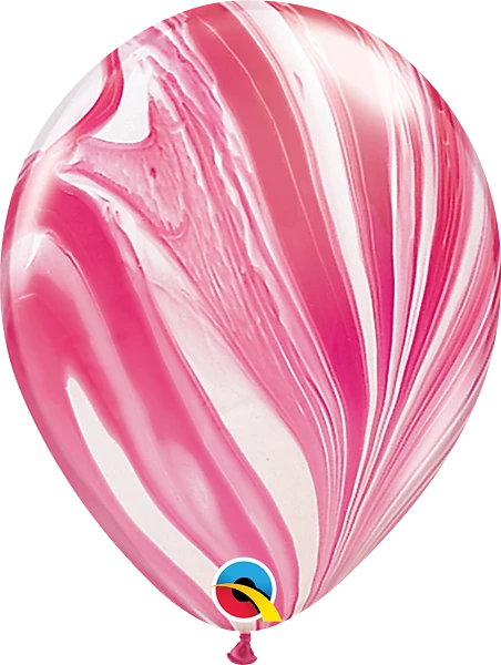 11" Latex Balloon: Rainbow SuperAgate