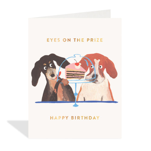 GC: Eyes On The Prize - Birthday Card