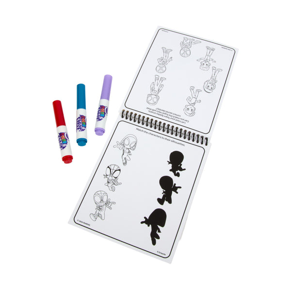 Crayola: Colour & Erase Reusable Activity Pad Spidey & Friends - Ages 3+