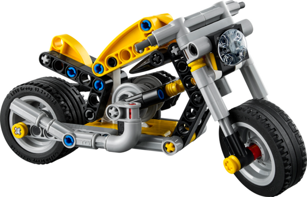 Lego: Yellow Motorcycle - Ages 7+