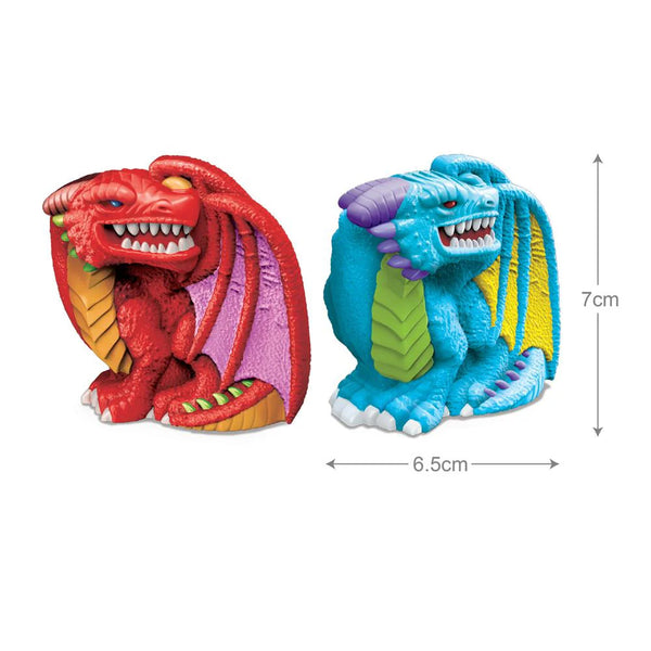 4M: 3D Mould & Paint Dragons - Ages 5+