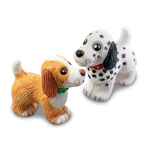 4M: 3D Mould & Paint Puppy Dogs - Ages 5+