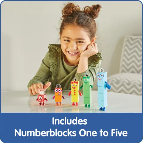 Numberblocks Friends: One to Five Figure Set - Ages 3+