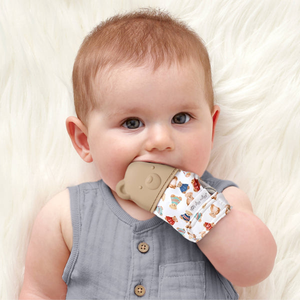 Itzy Ritzy - Itzy Mitt® Teething Mittens Vintage Bear