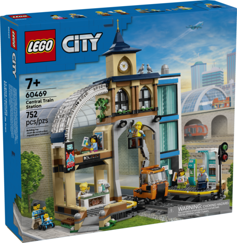 Lego: Central Train Station - Ages 7+