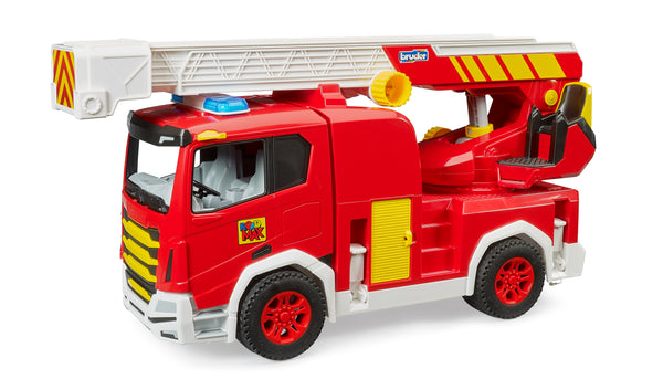 Bruder Roadmax Fire Road Engine Turnable Ladder