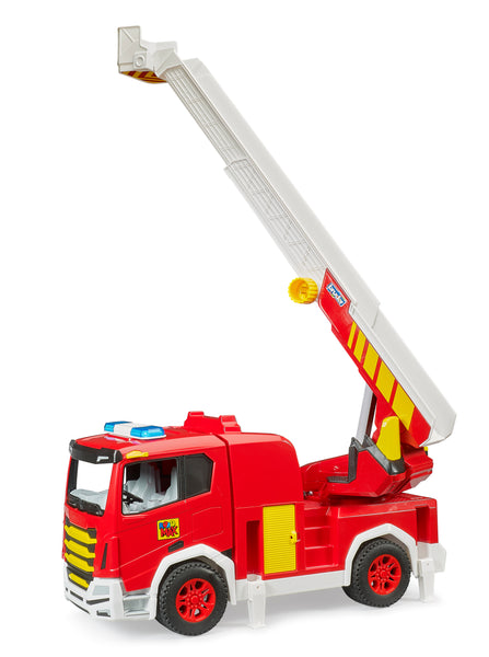 Bruder Roadmax Fire Road Engine Turnable Ladder