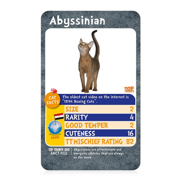 Top Trumps Cats Card Game