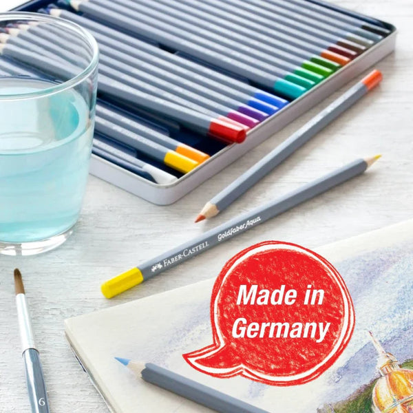GoldFaber Watercolour Pencils Box Pastel Tones - Ages 8+