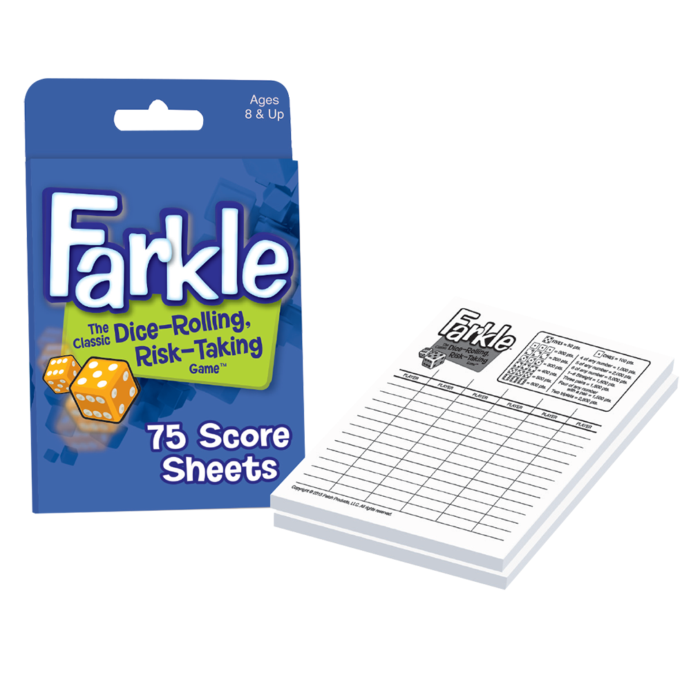 Farkle Score Sheets - Ages 8+