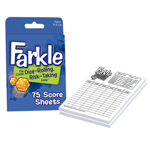 Farkle Score Sheets - Ages 8+