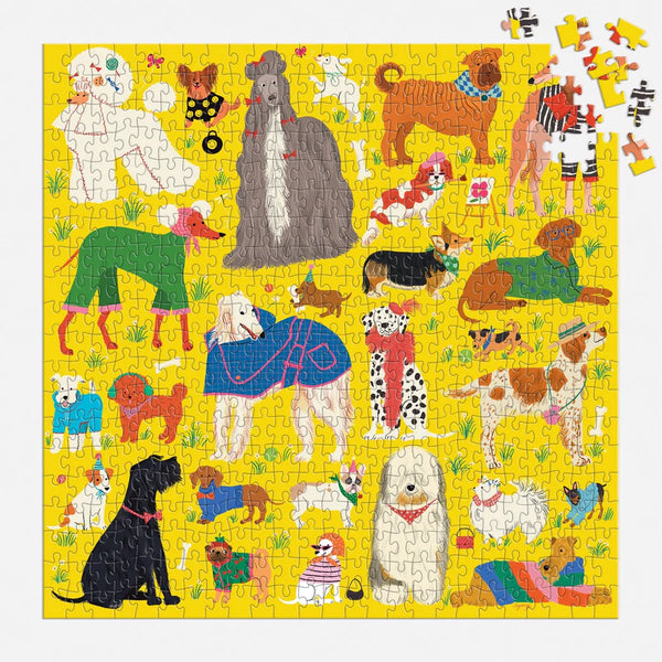 500 Pieces: Fashionable Dogs - Ages 8+