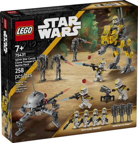 Lego: Star Wars- 327th Star Corps Clone Troop - Ages 7+