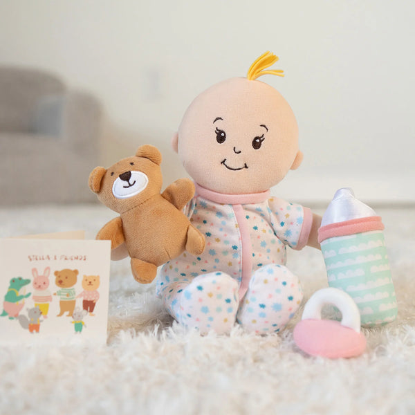 Manhattan Toys Love, Stella Sleepy Time 12" Set - Peach