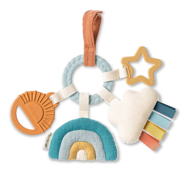 Itzy Ritzy - Bitzy Busy Ring™ Teething Activity Toy Rainbow