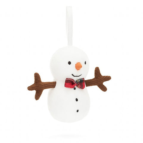 JC: Festive Folly Snowman Ornament - Ages 0+