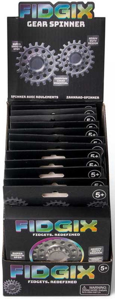 Fidgix Gear Spinner - Age 6+