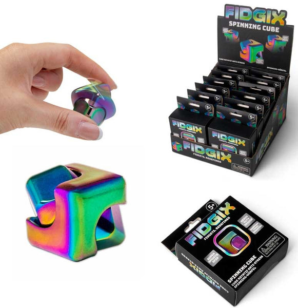 Fidgix Spinning Cube - Age 6+