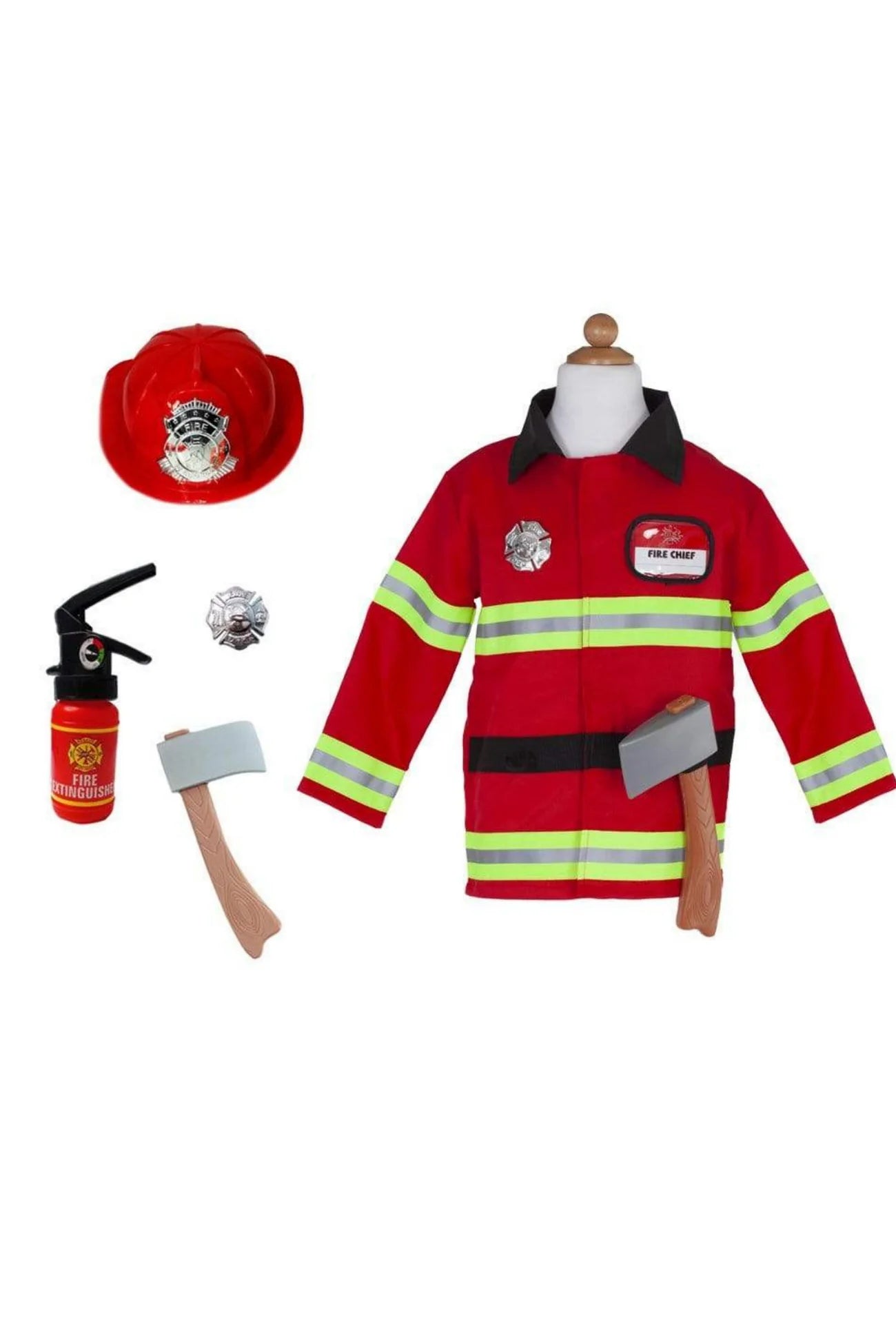 GP: Firefighter with Accessories - Size 3-4